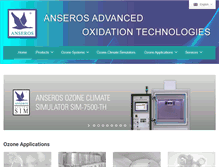 Tablet Screenshot of anseros.de